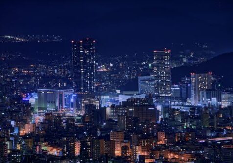 広島 夜景 都市